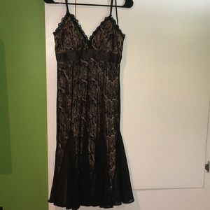 Beautiful, delicate lace overlay dress